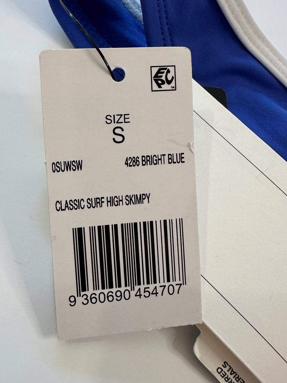 Rip Curl Bikini Bottom Swimsuit Classic Surf Skimp Blue NWT Women’s Size small - Picture 4 of 7